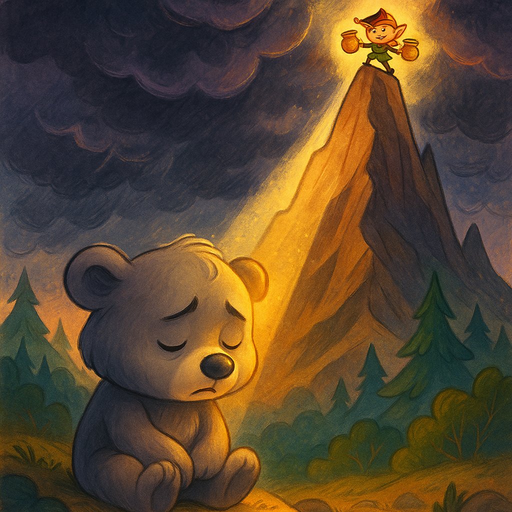 Forest quest story art